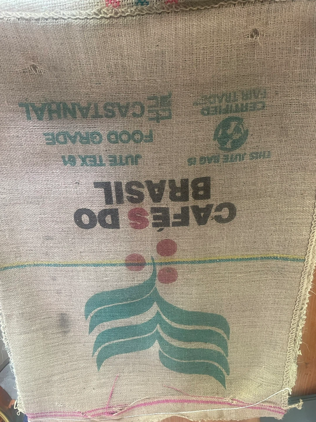 Cafes Do Brasil Jute Coffee Sack - Food Grade - photo 3