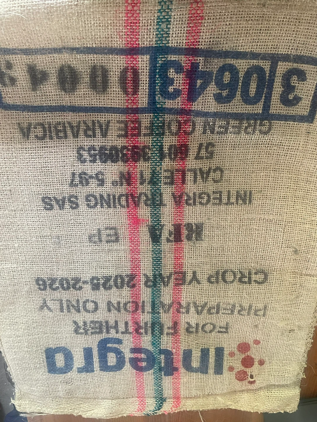 Cafes Do Brasil Jute Coffee Sack - Food Grade - photo 4