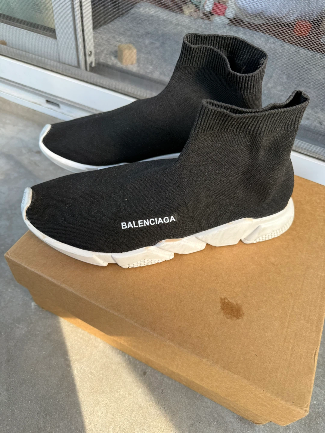 Balenciaga Speed Trainer Sneakers - Black size 42 - photo 4
