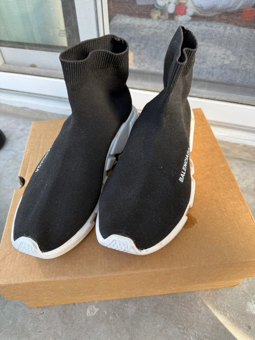 Balenciaga Speed Trainer Sneakers - Black size 42