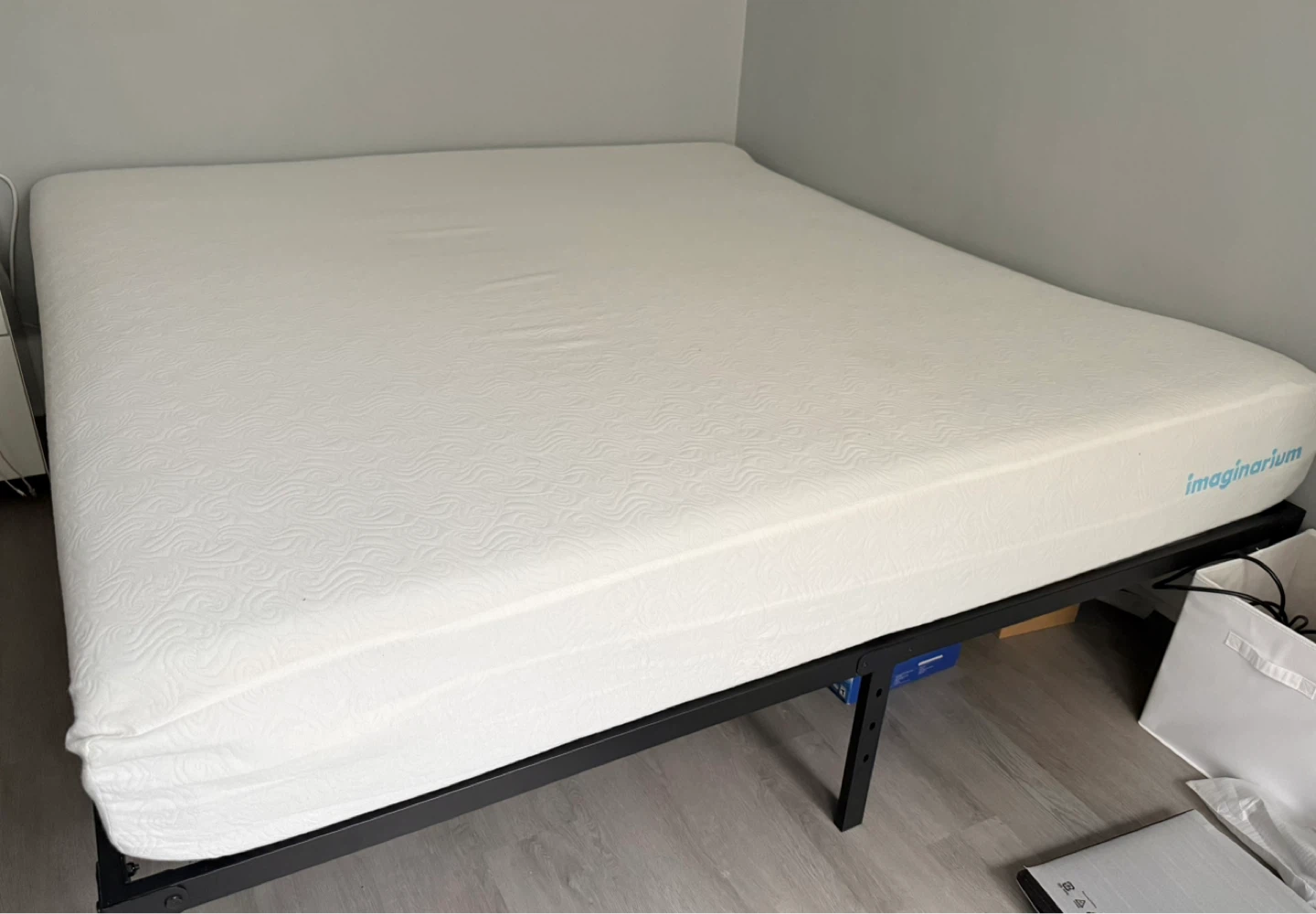 Imaginarium King Memory Foam Mattress with Frame - photo 2