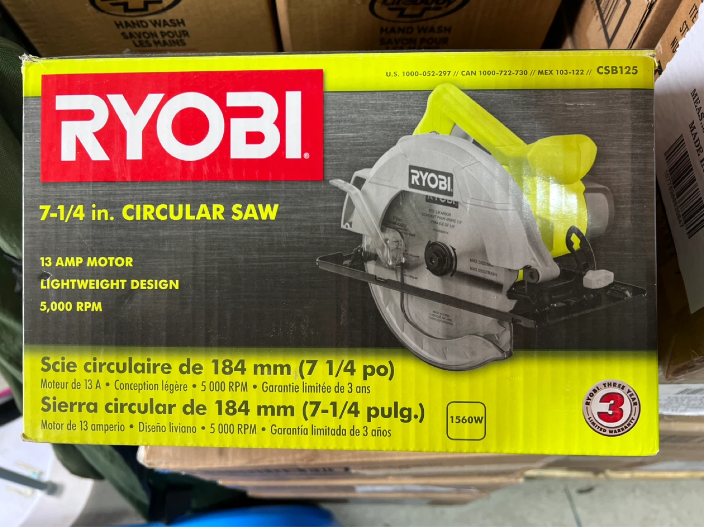 Ryobi 7-1/4 in. Circular Saw