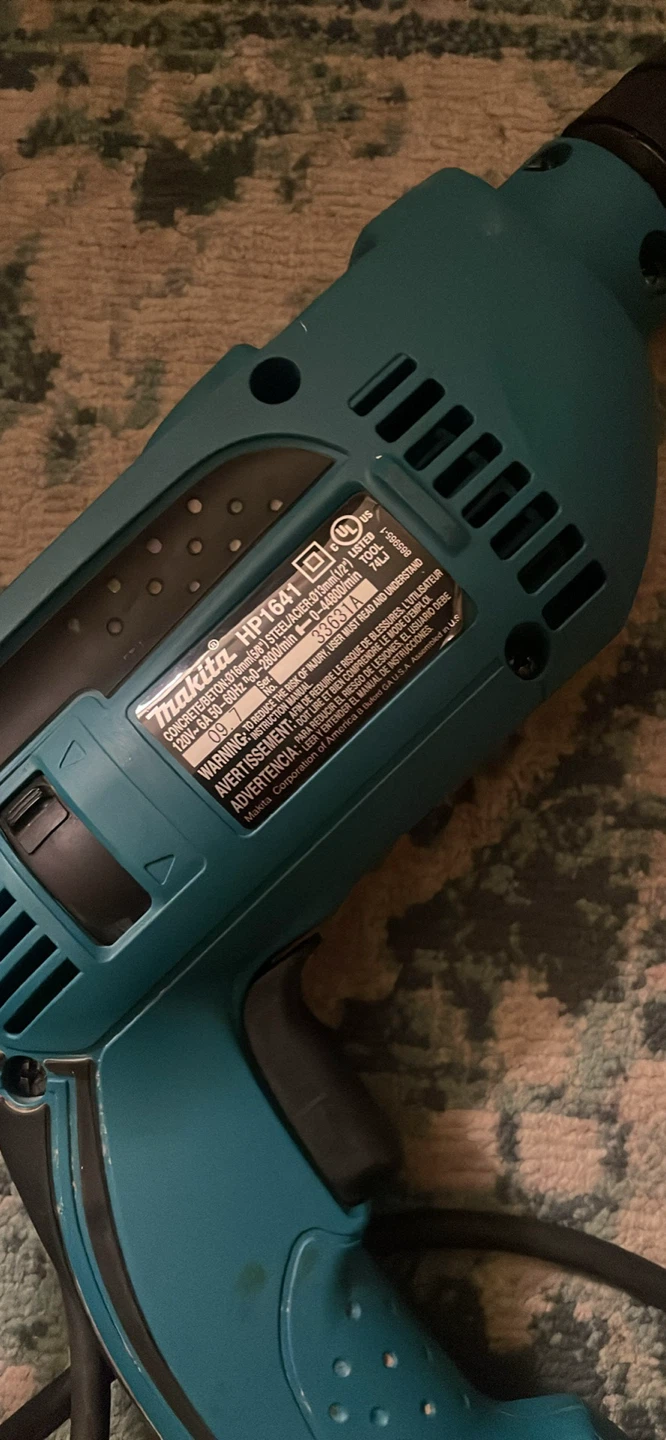 Makita HP1641 Corded Hammer Drill - photo 2