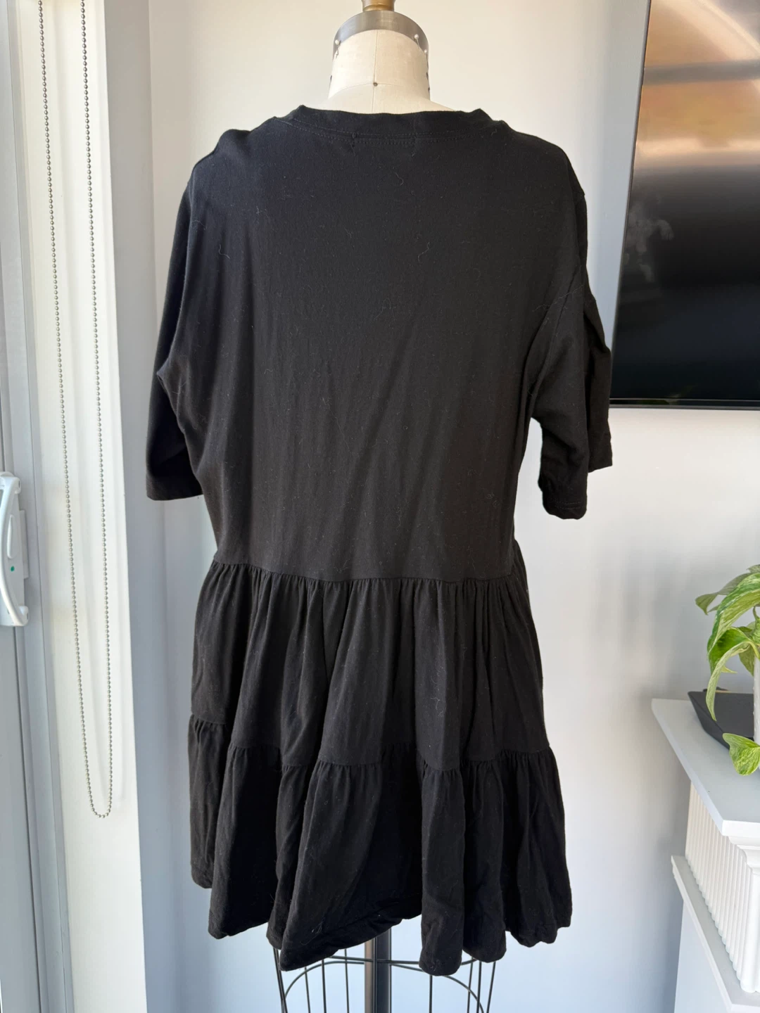 Oak+fort black tshirt size small - photo 2