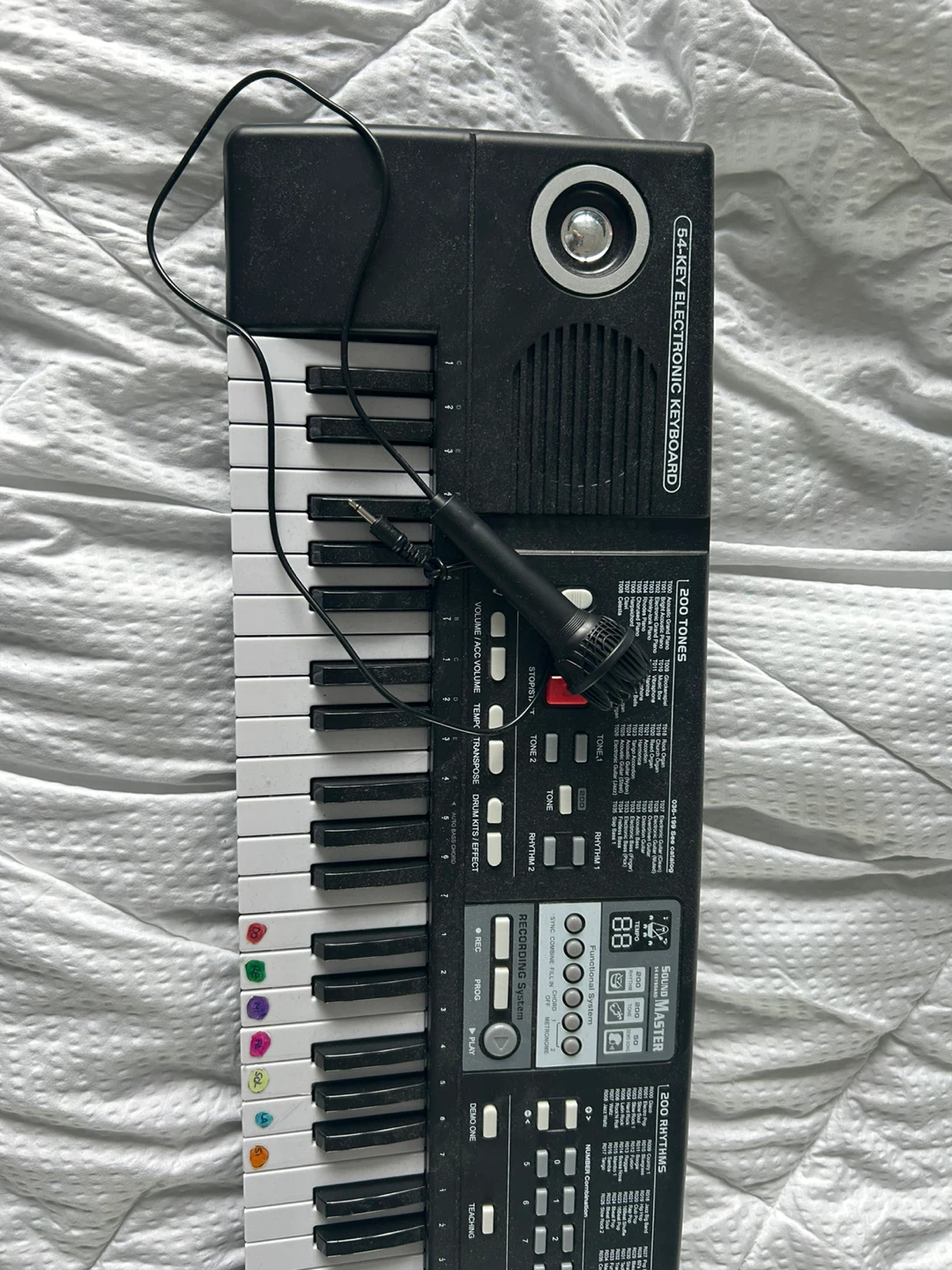 Electronic Keyboard with Microphone - photo 2