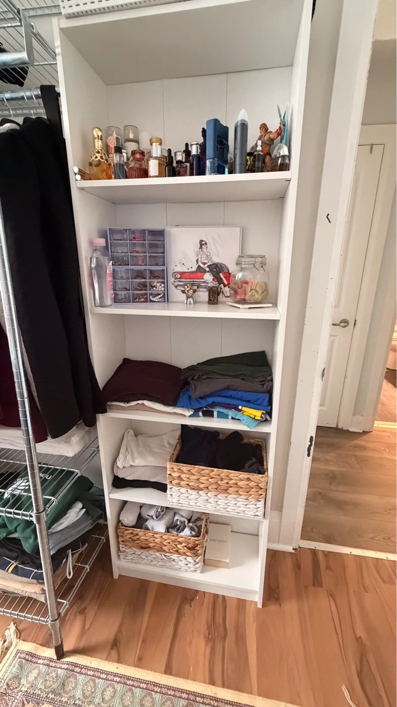 Collection of perfumes and colognes