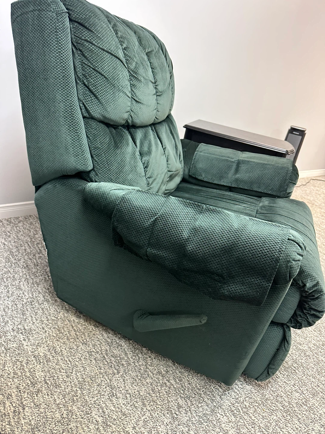 Hunter Green Recliner - photo 2