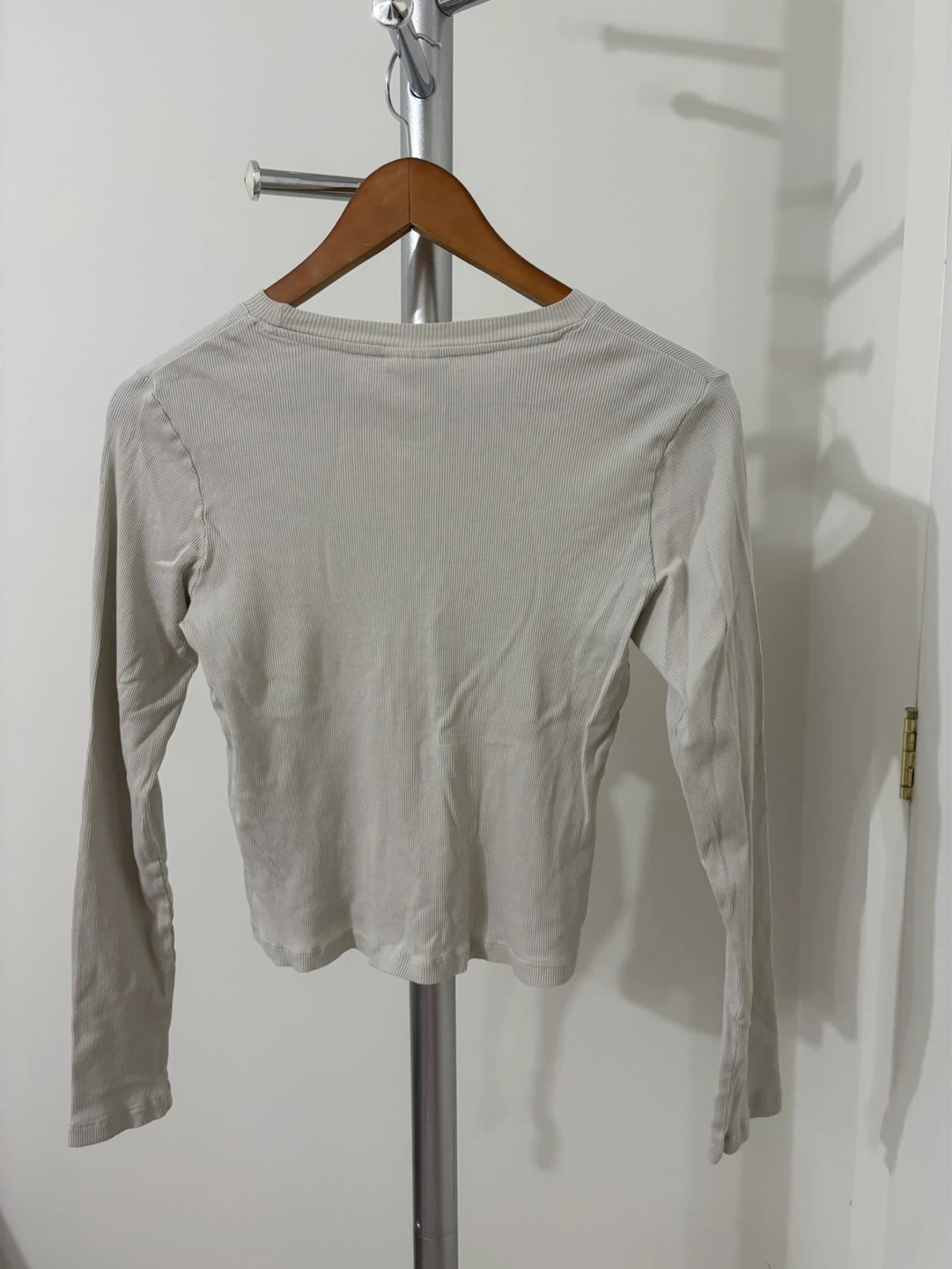 H&M Ribbed Long Sleeve Top - photo 4