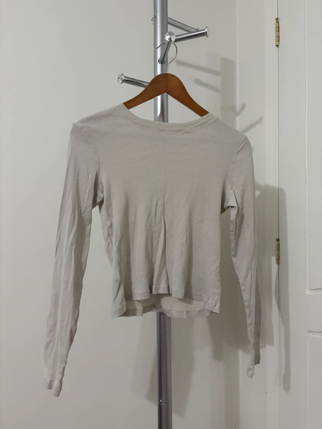 H&M Ribbed Long Sleeve Top - photo 3