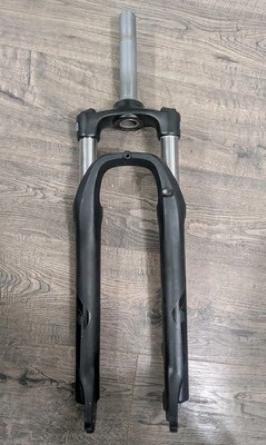 Black Mountain Bike Suspension Fork