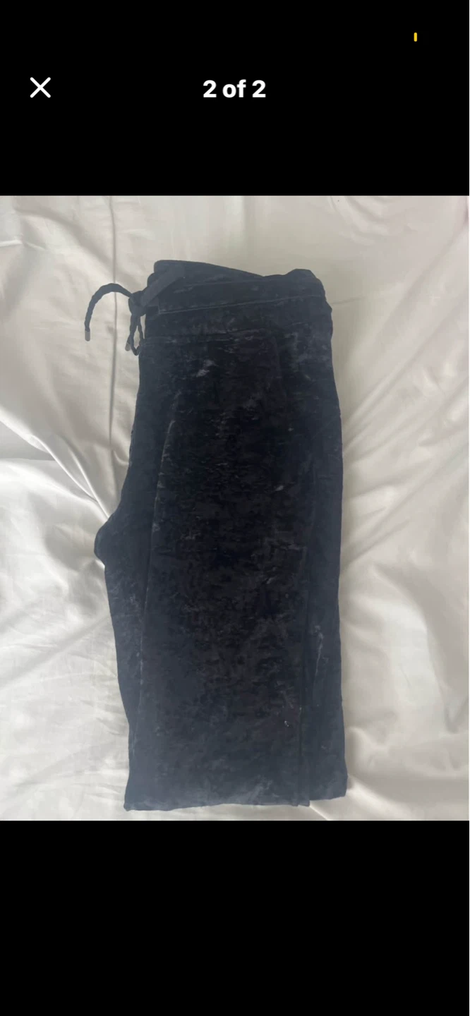 Lululemon Black Velvet Track Pants - photo 2