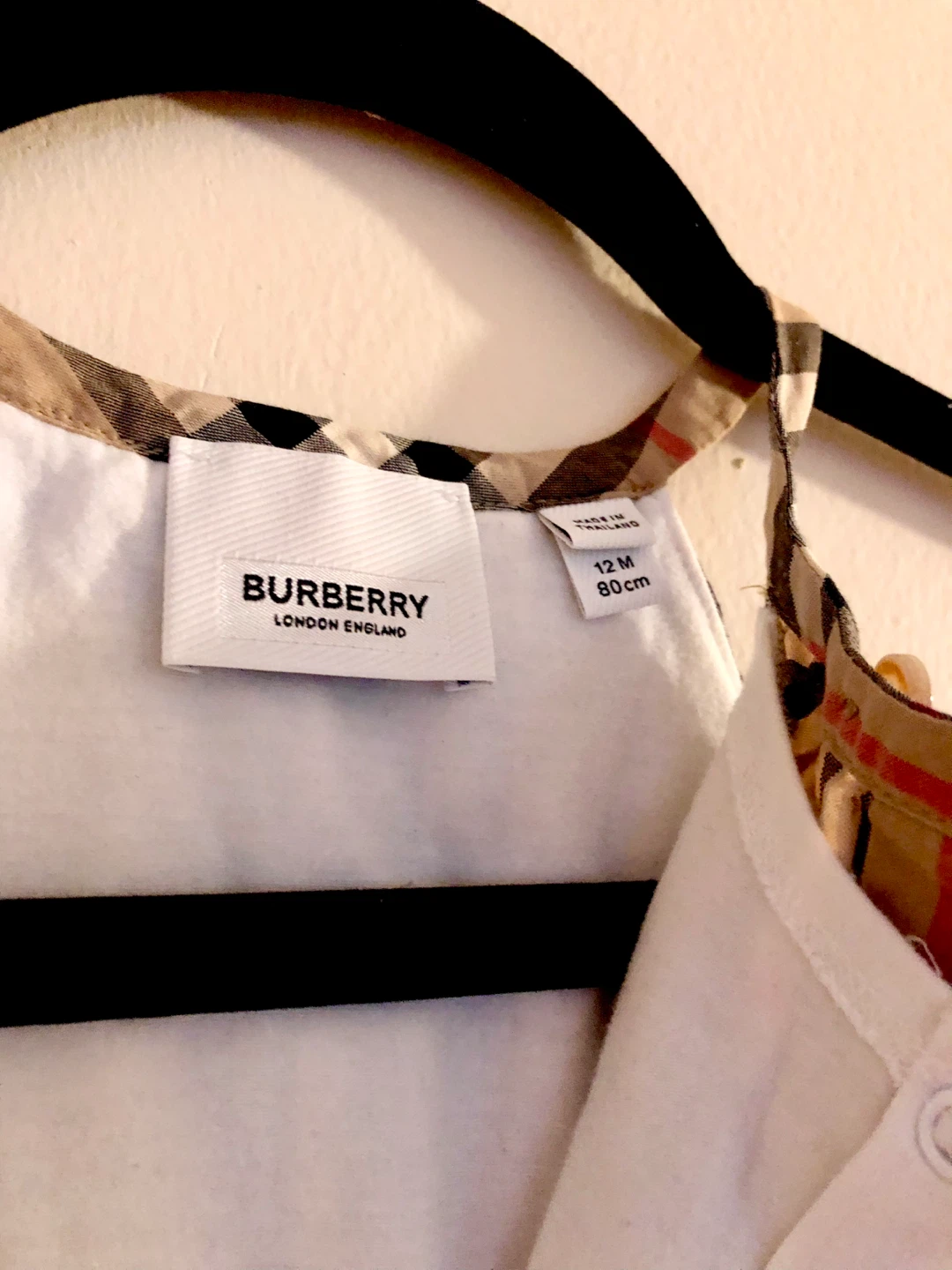 Burberry Kids Plaid Romper - photo 4