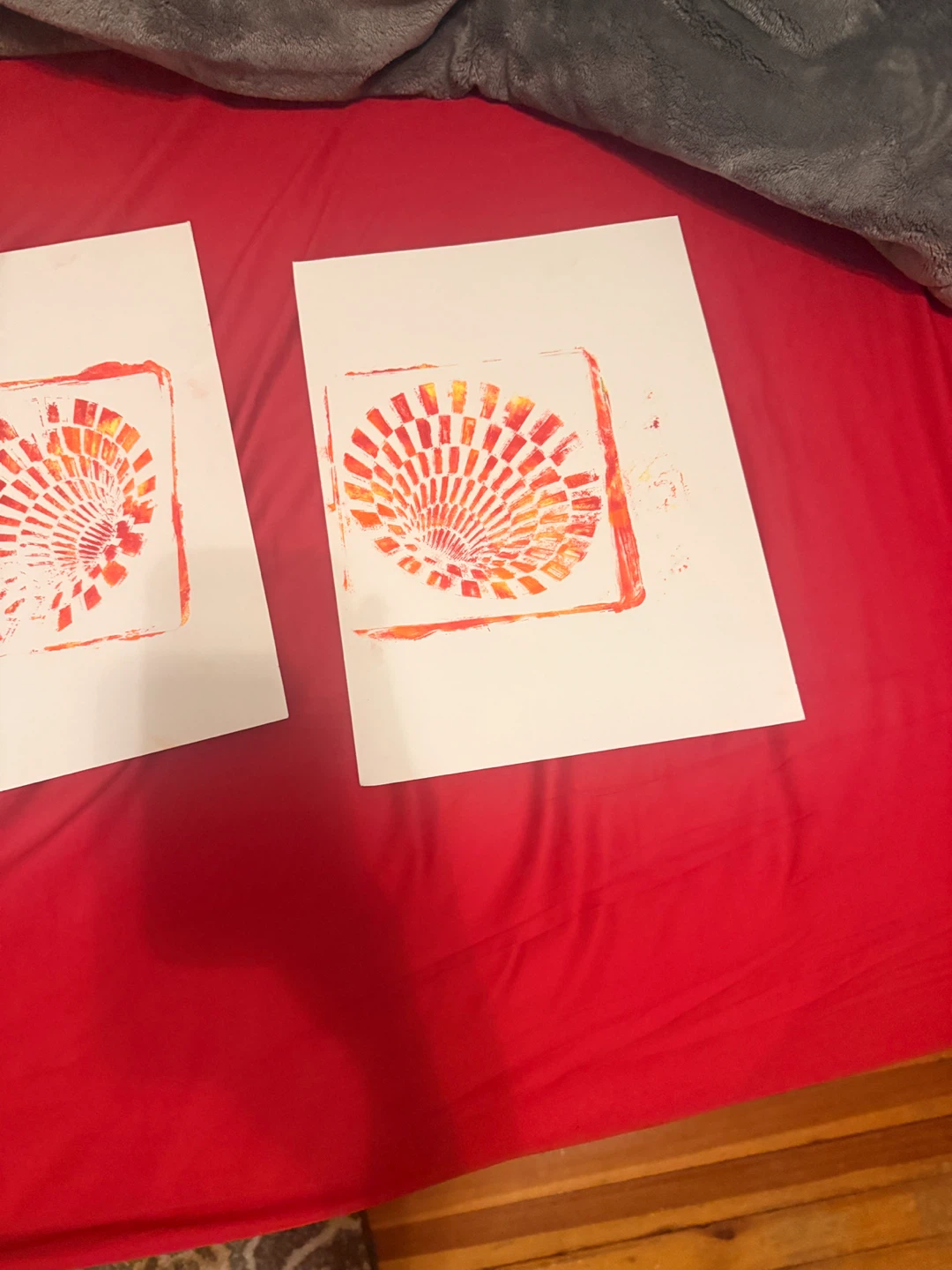 Handmade Print Art Paper