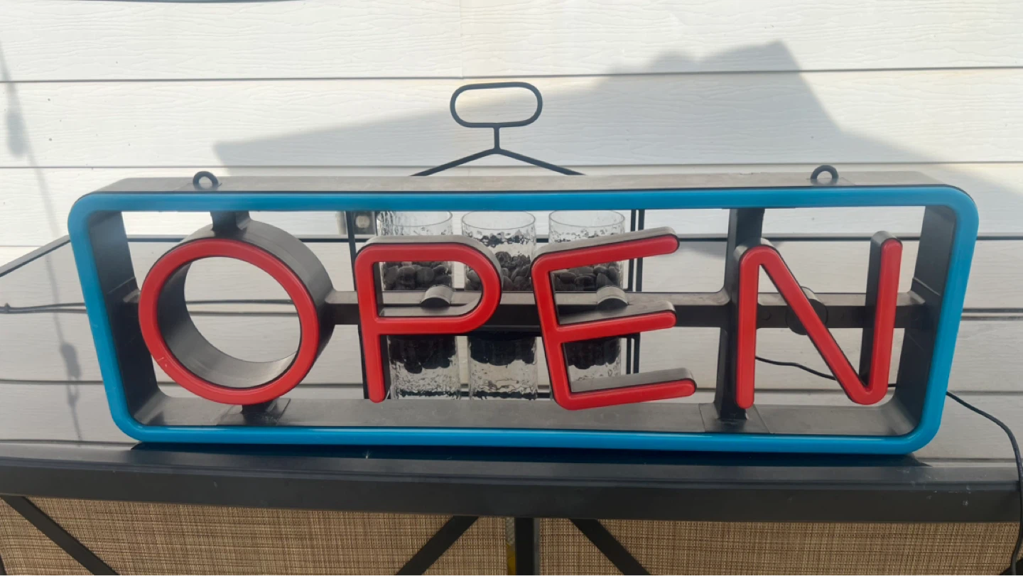 LED Open Sign - photo 3