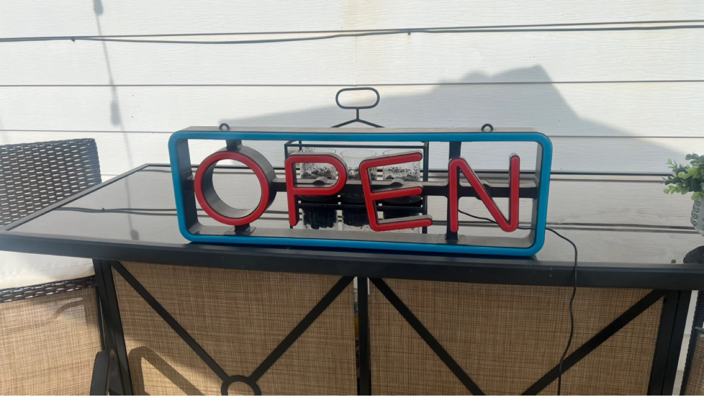 LED Open Sign - photo 2