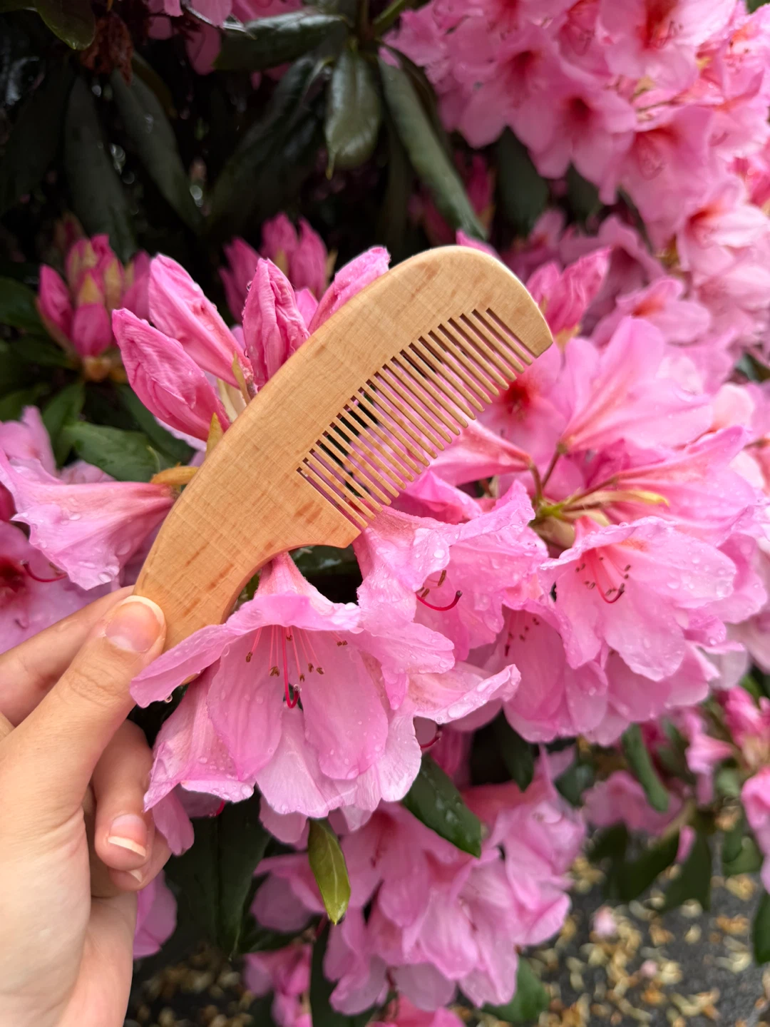 Wooden Baby Brush and Comb Set - photo 3