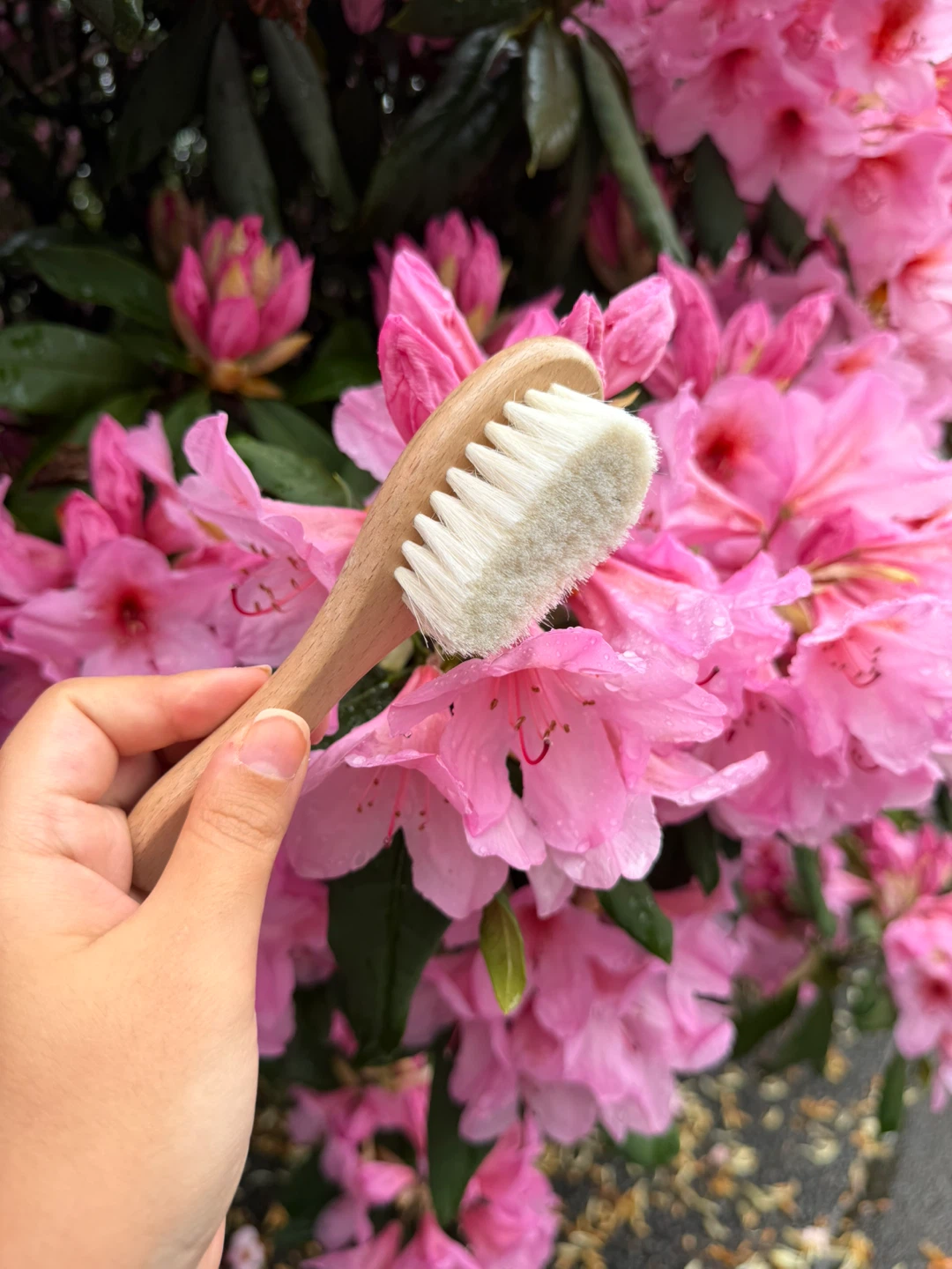 Wooden Baby Brush and Comb Set - photo 2