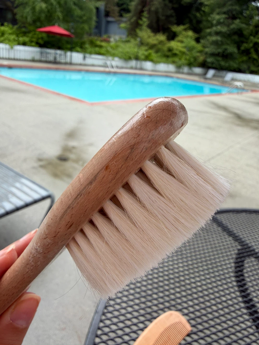 Wooden Baby Brush and Comb Set - photo 5