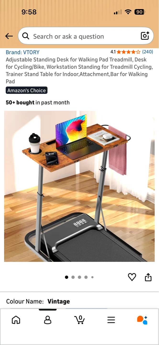 VTORY Adjustable Standing Desk - photo 3