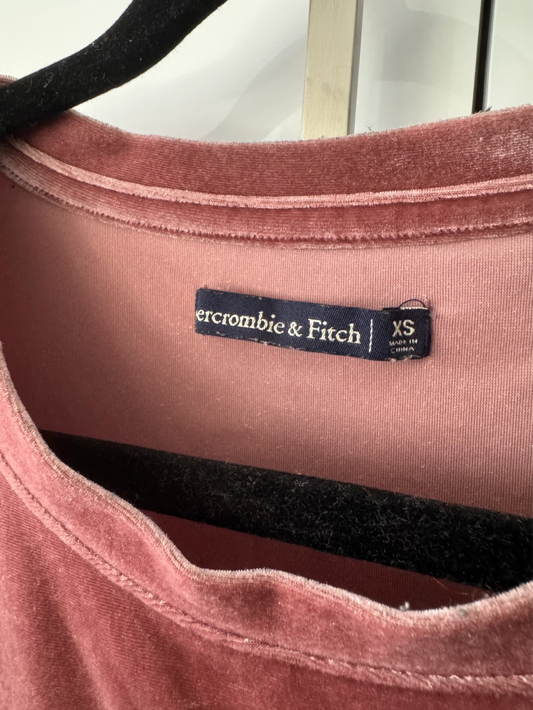 Abercrombie & Fitch Velvet T-Shirt - XS
