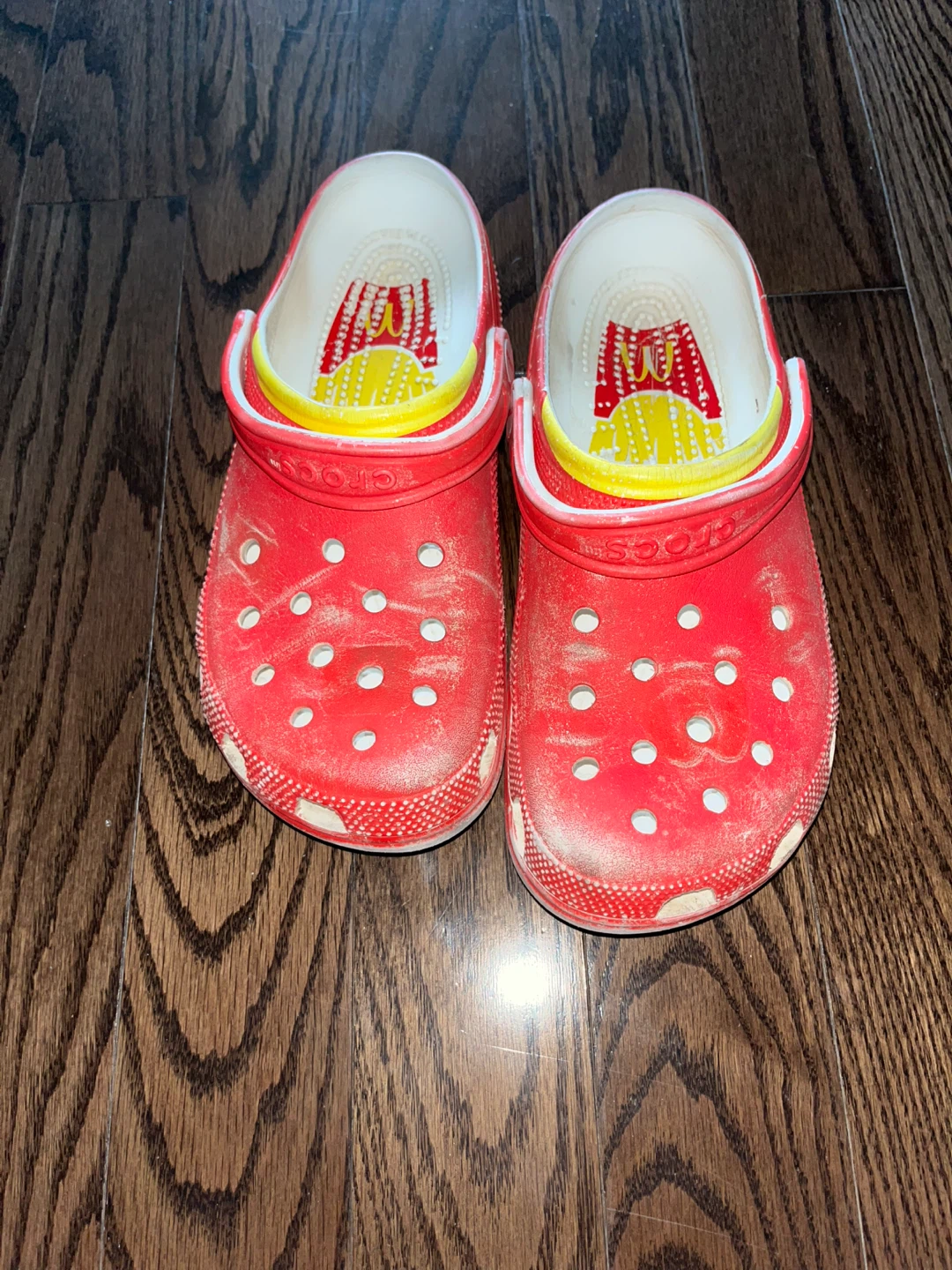 Crocs McDonald's Fries Clogs Size 9/11
