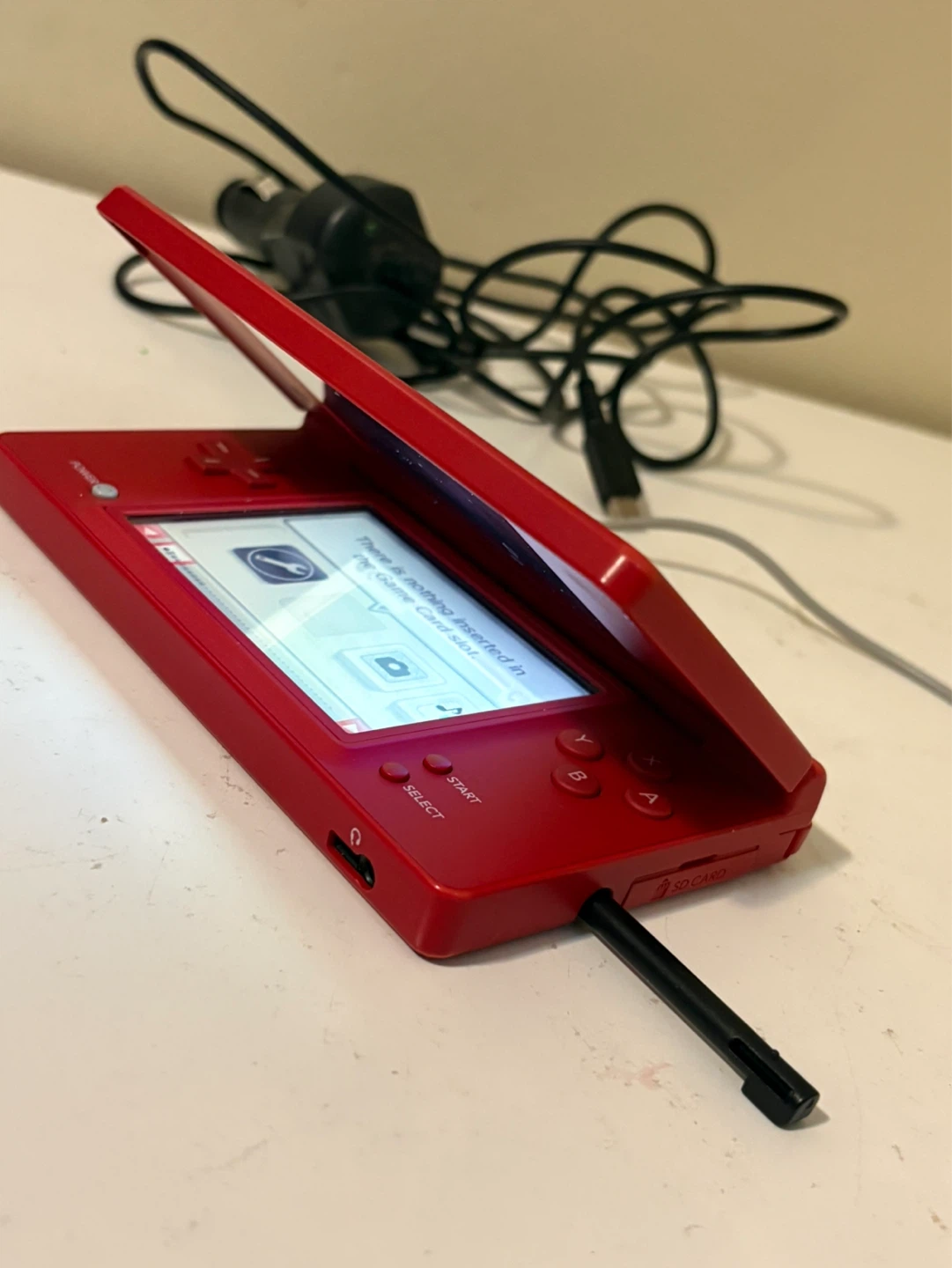 Nintendo Dsi Red Console Bundle with 5 Games and Charger - photo 4