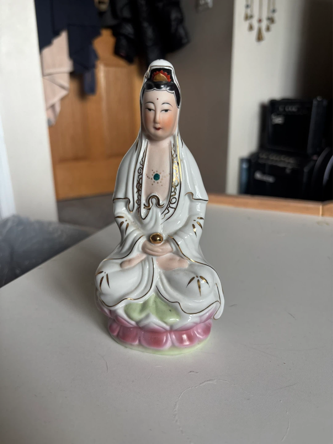 Guyanyin boddhisattva statue ceramic