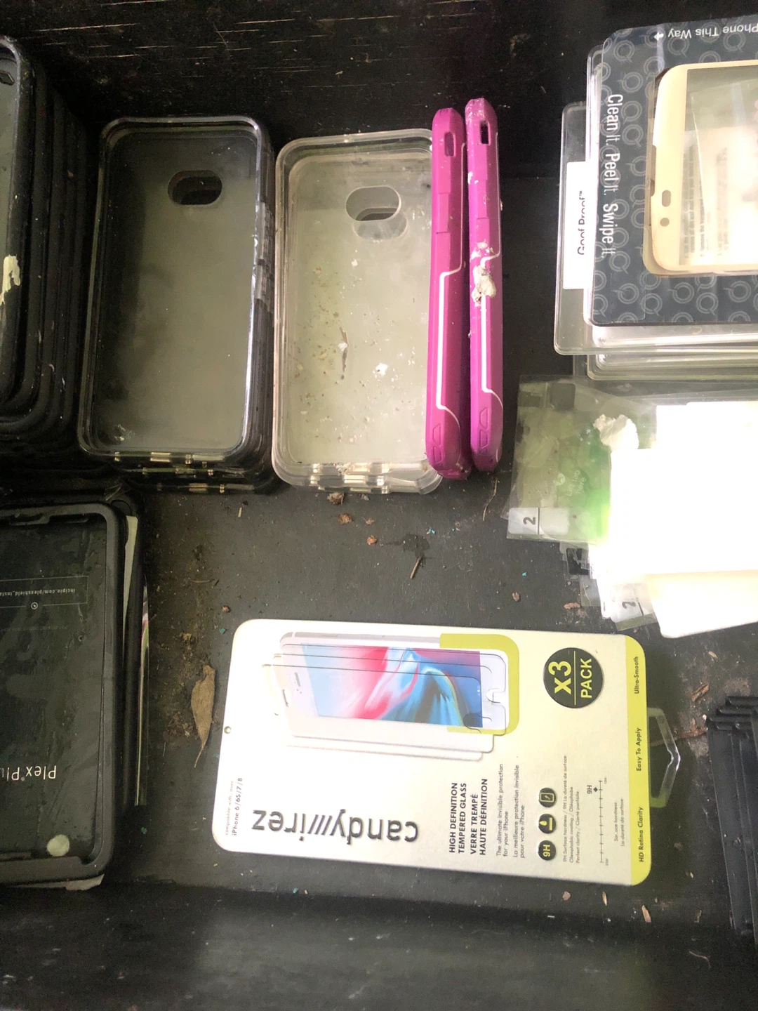 Phone cases and screen protectors lot READ DESCRIPTION - photo 3