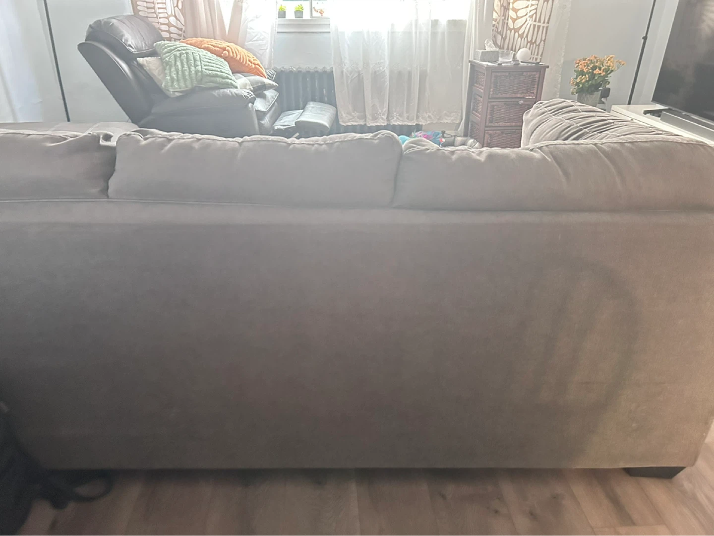 Grey Sectional Sofa - photo 4