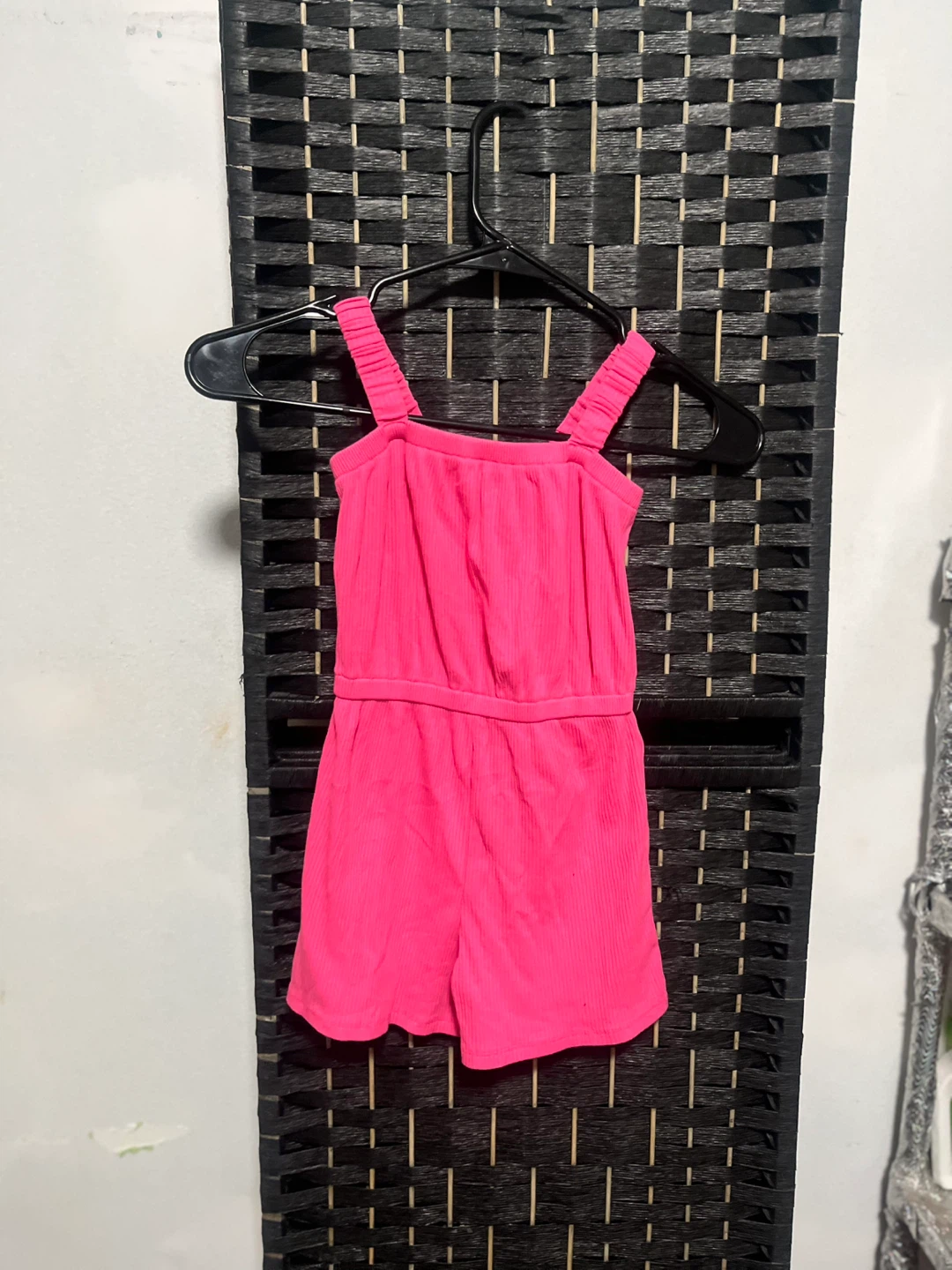 Kids Pink Ribbed Romper size 5 t kids - photo 2