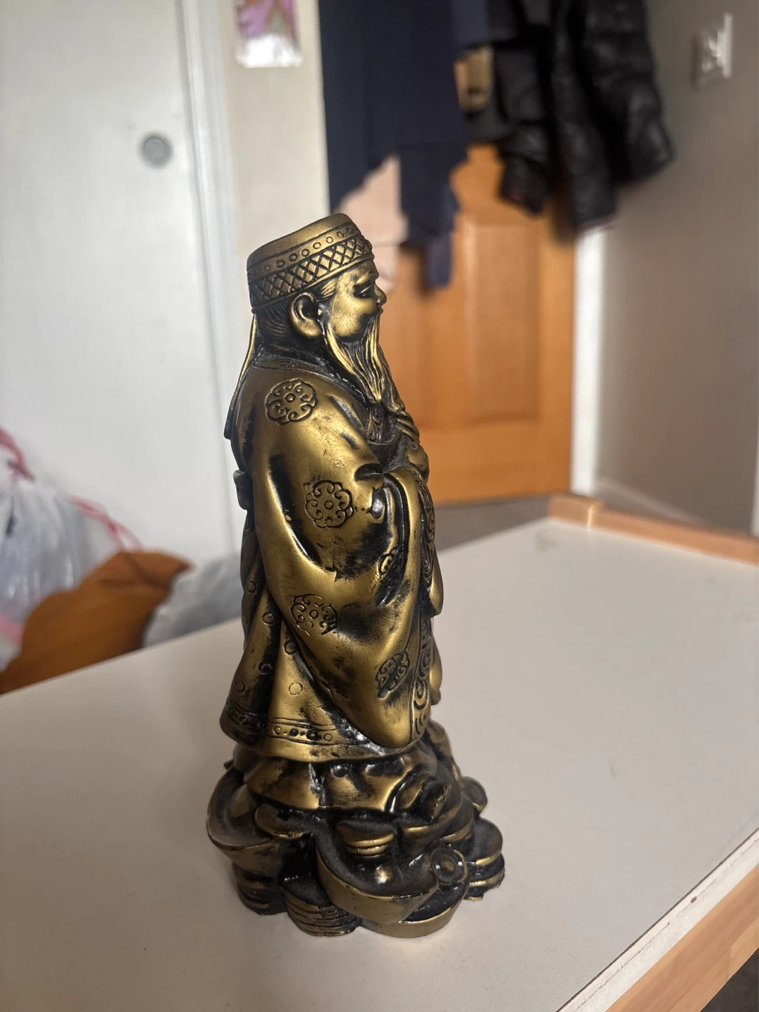 Wood fengshui statue - photo 4