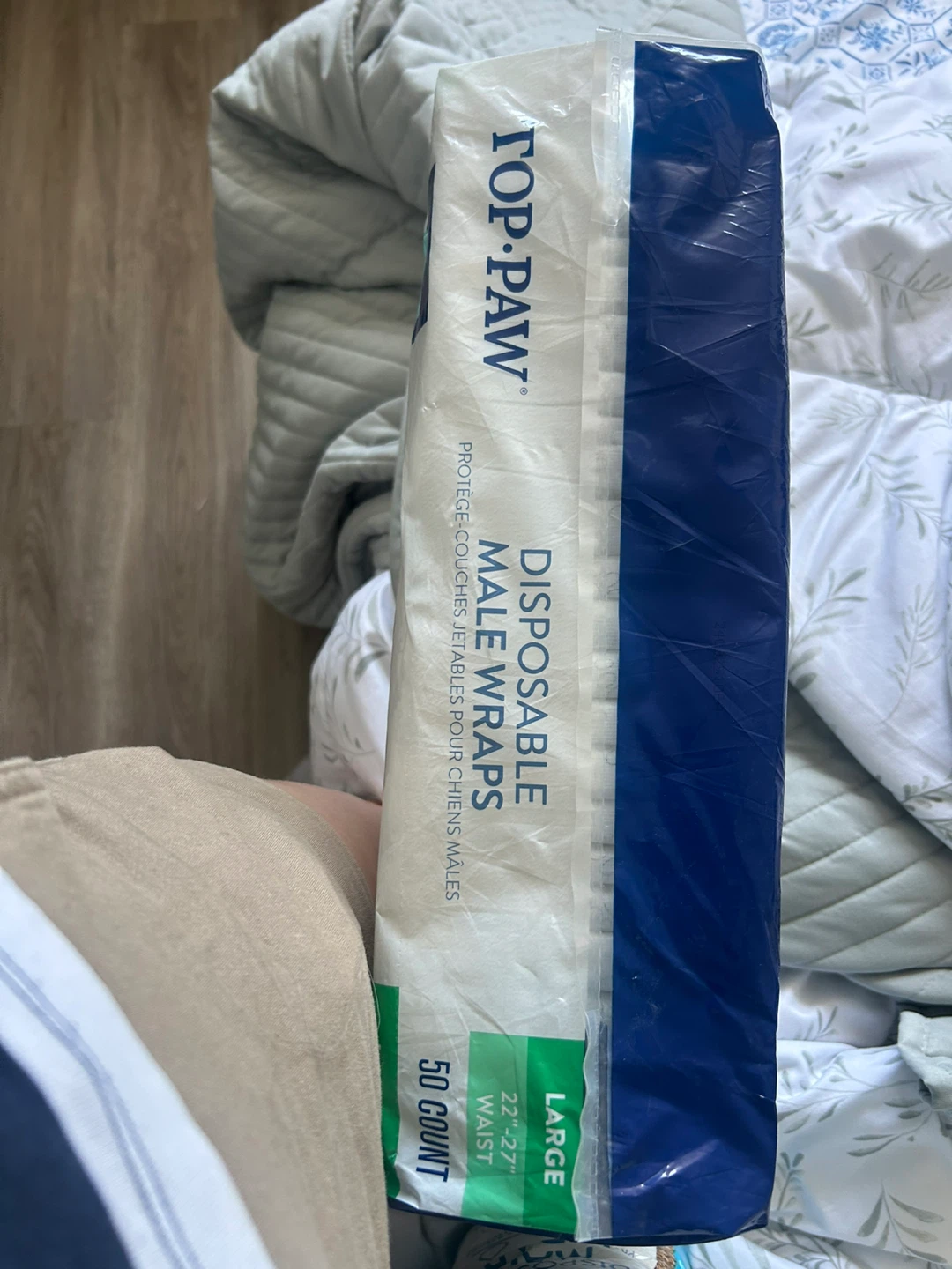 TOP-PAW Disposable Male Wraps - Large & X-Large (2 packs) - photo 4