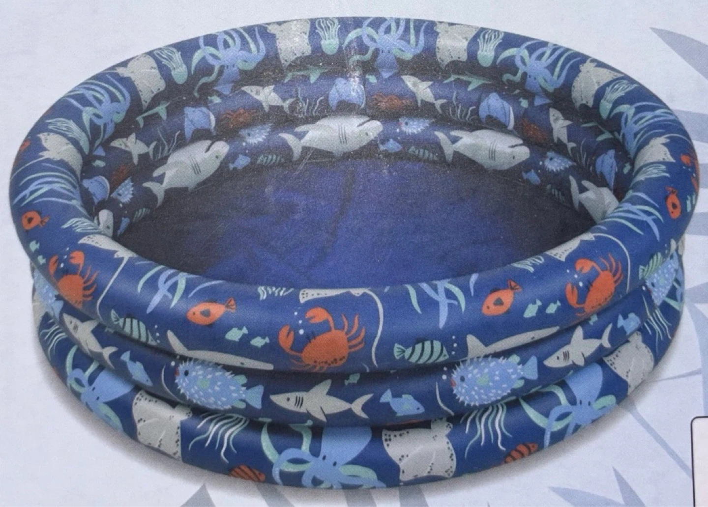 Tommy Bahama Kids Inflatable Pool 34” Ocean Theme