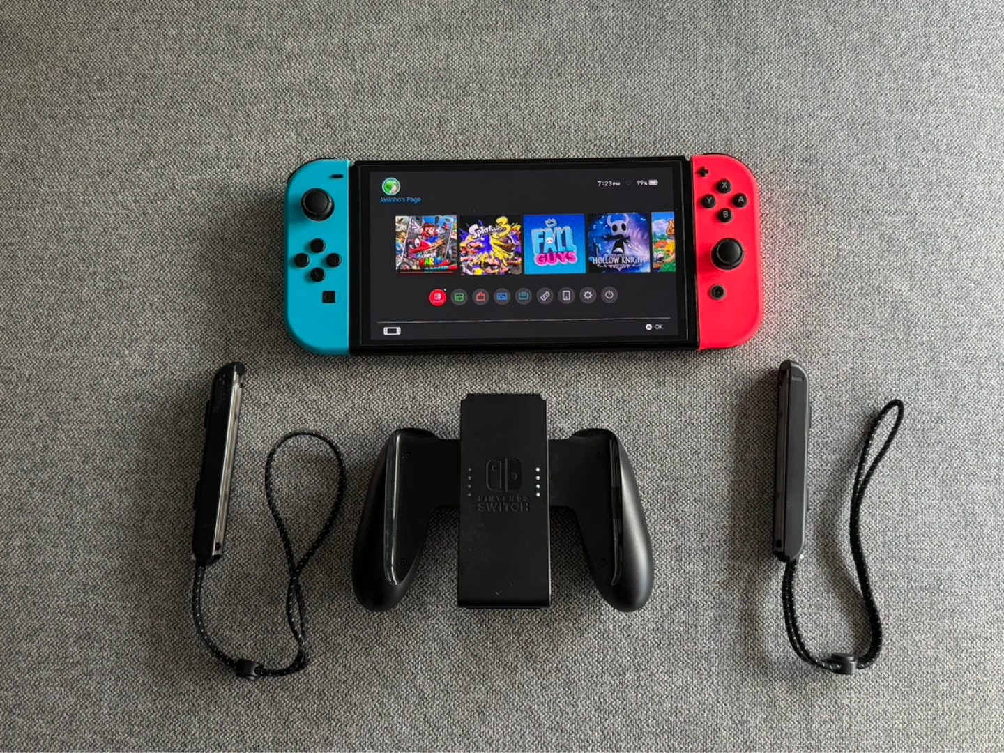 Switch OLED Console w/ Accessories. Games sold separately