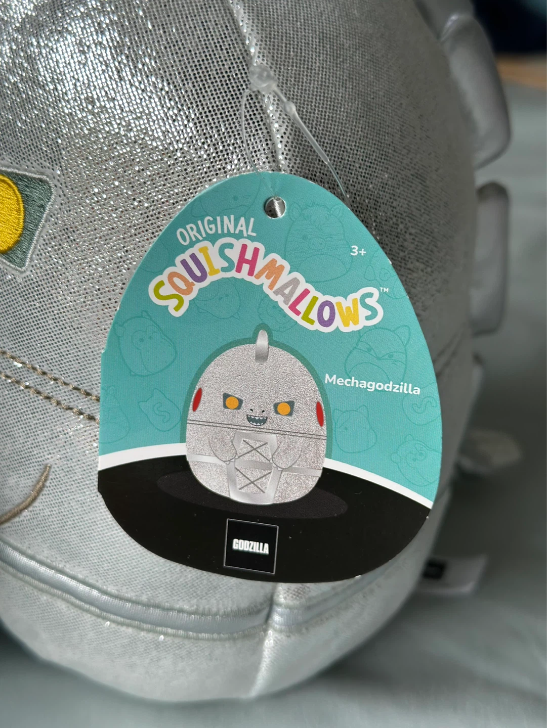 Squishmallows Godzilla and Mechagodzilla Plush Toys - photo 2