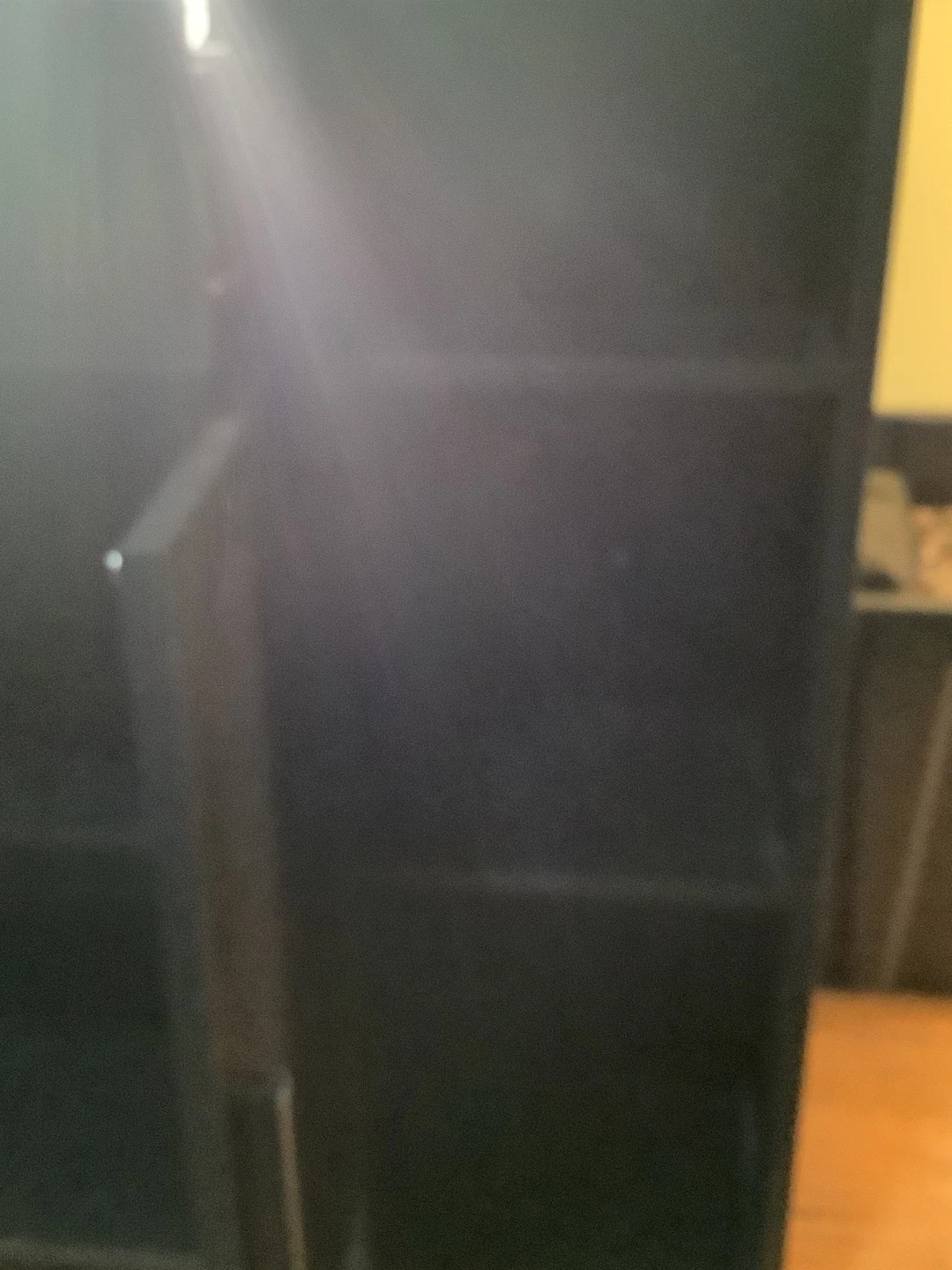 Black Desk with Drawer & Small black cabinet - photo 5