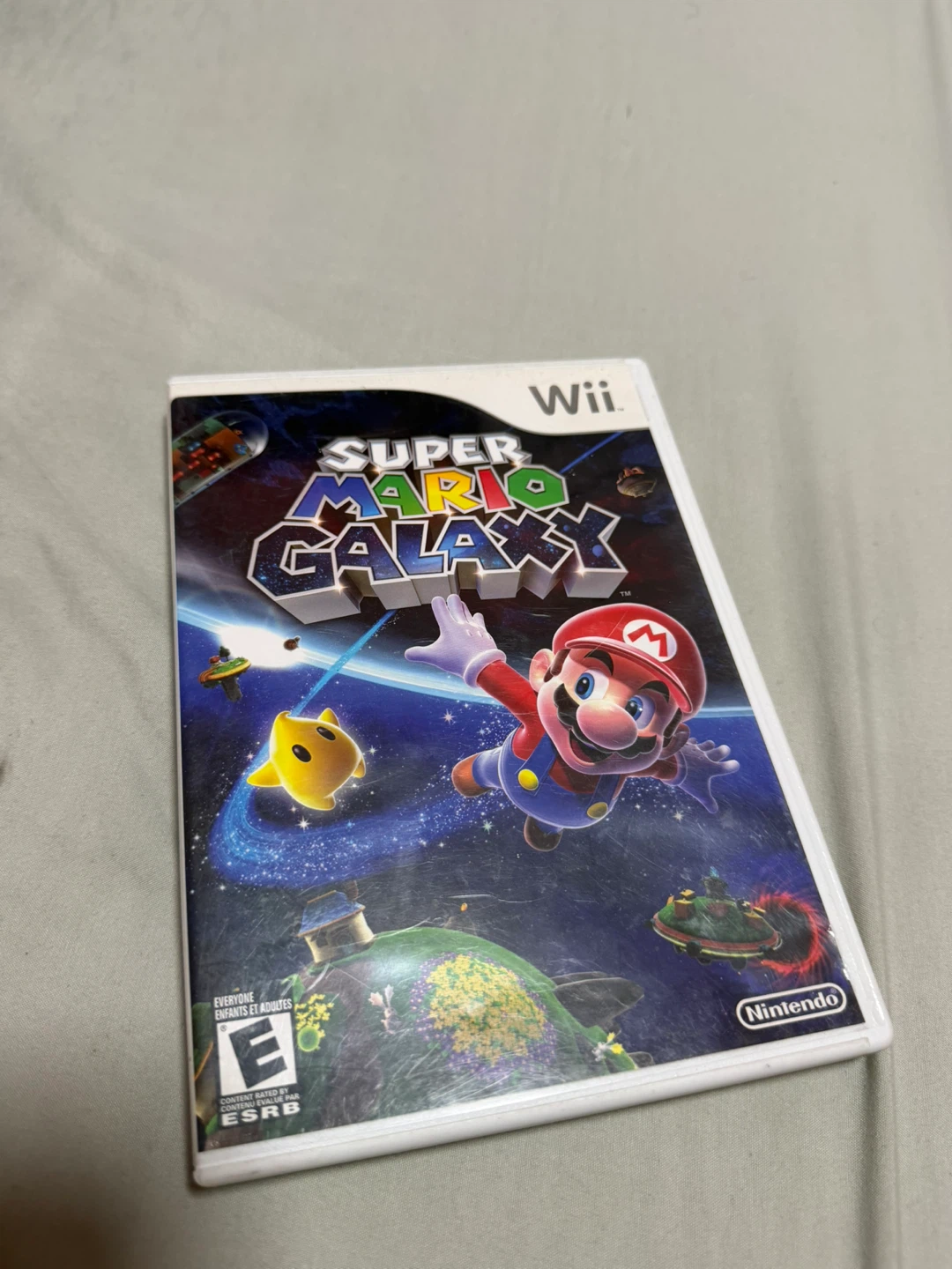 Nintendo Wii Super Mario Galaxy Game