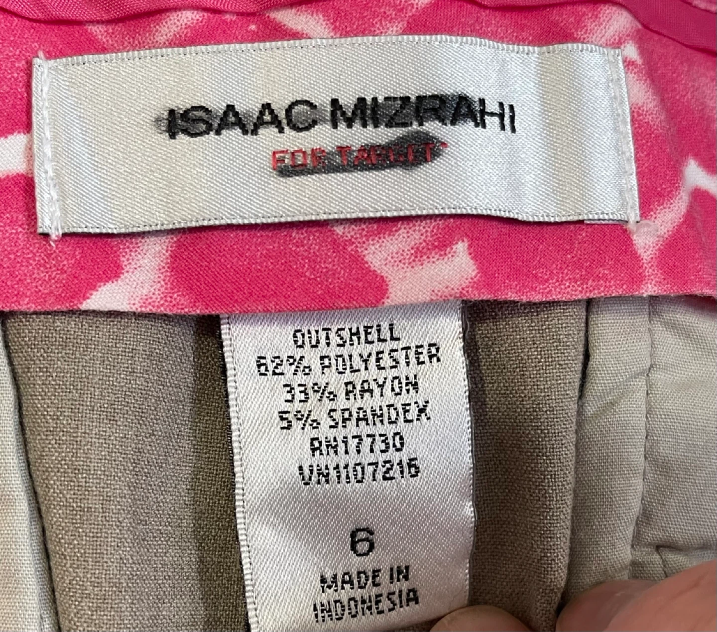 Isaac Mizrahi Women's Size 6 Tan Shorts - photo 3