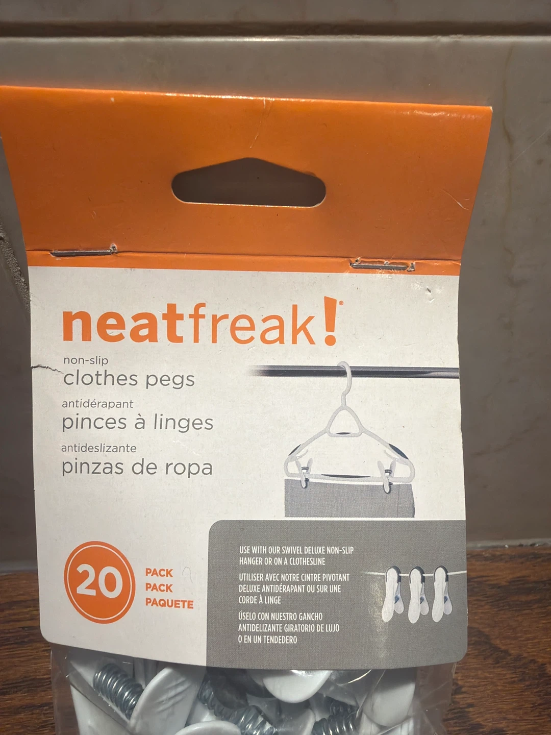 Neatfreak! 20 Pack Non-Slip Clothes Pegs - photo 3