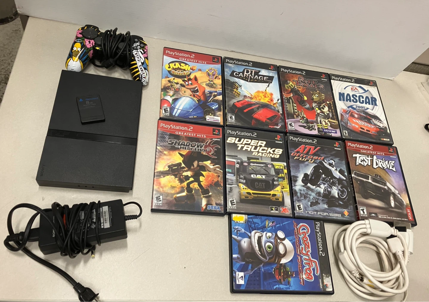 PS2 PlayStation console bundle