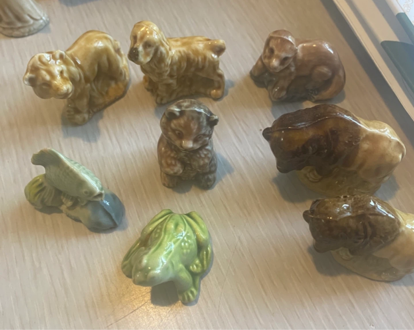 Vintage Wade Red Rose Tea Ceramic Animal Figurines Collection