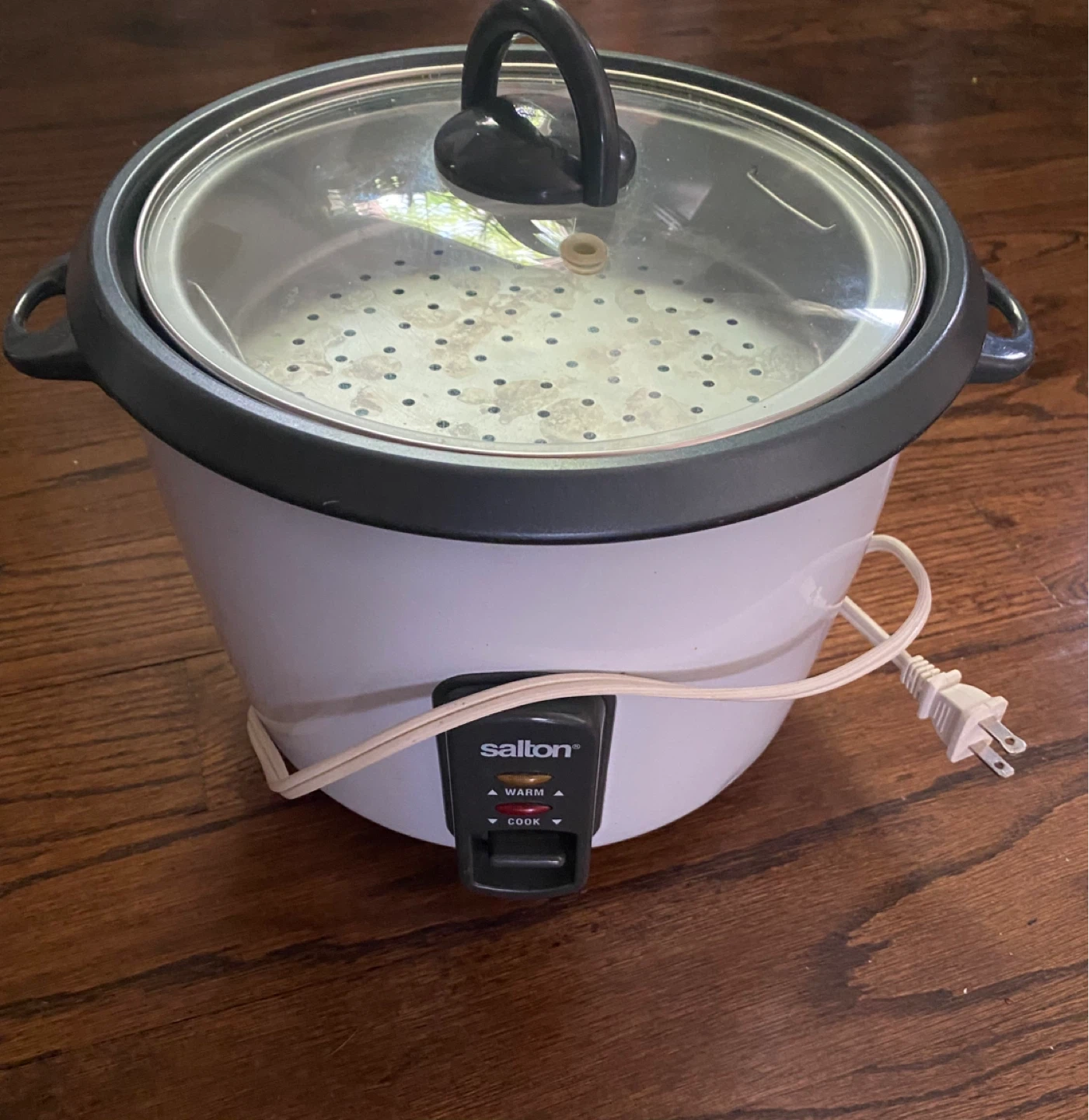 Salton Rice Cooker with Steamer Basket