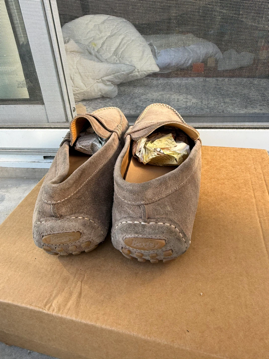 Suede Driving Moccasins - Brown size 9 - photo 3