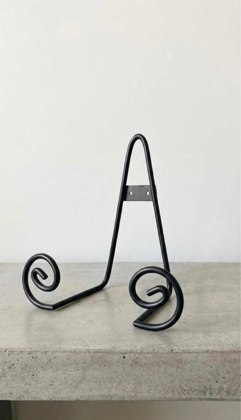 Vintage Iron Record/Book Holders - Wall Mount Display Decor - photo 4
