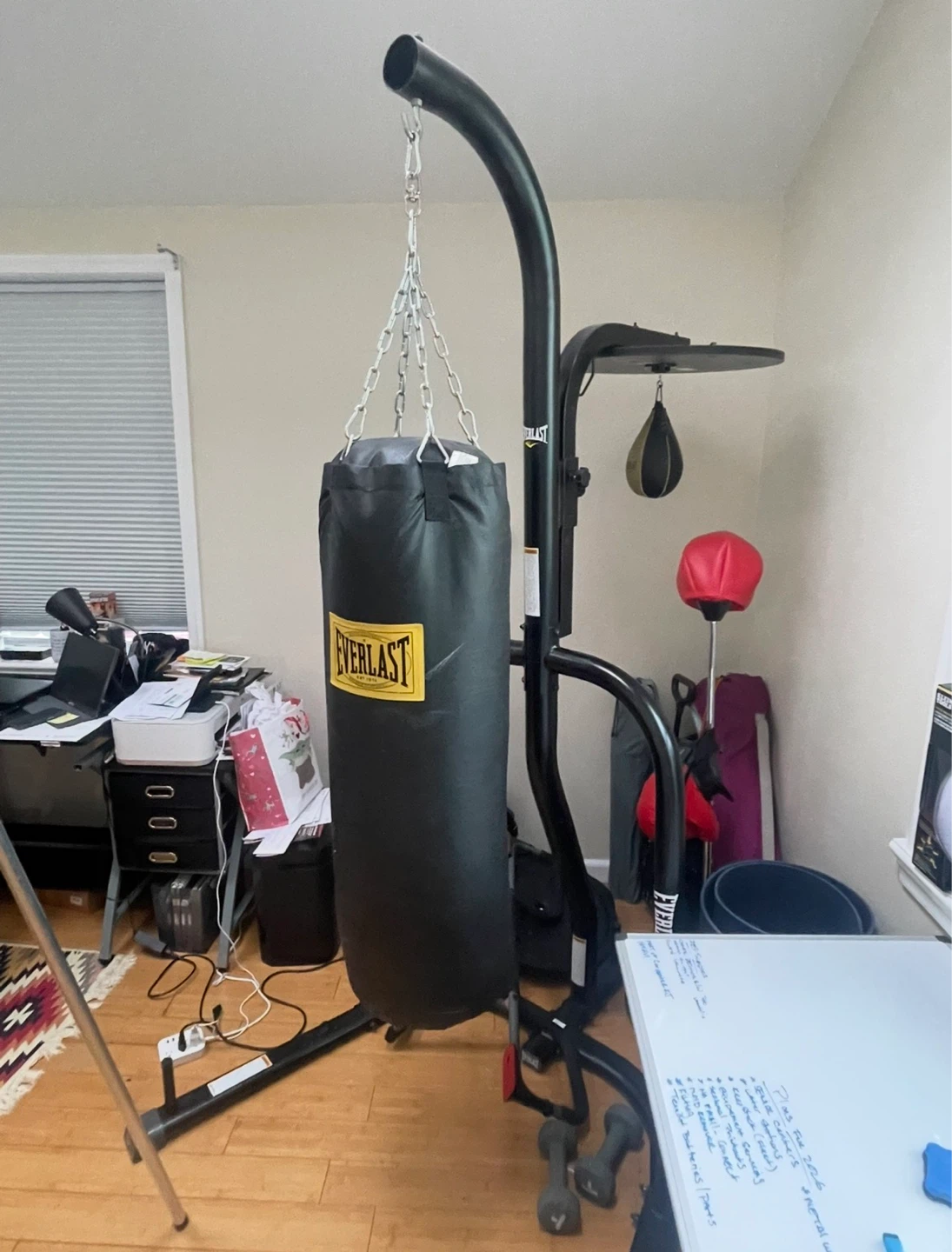 Everlast Dual Station Heavy Duty Punching Bag