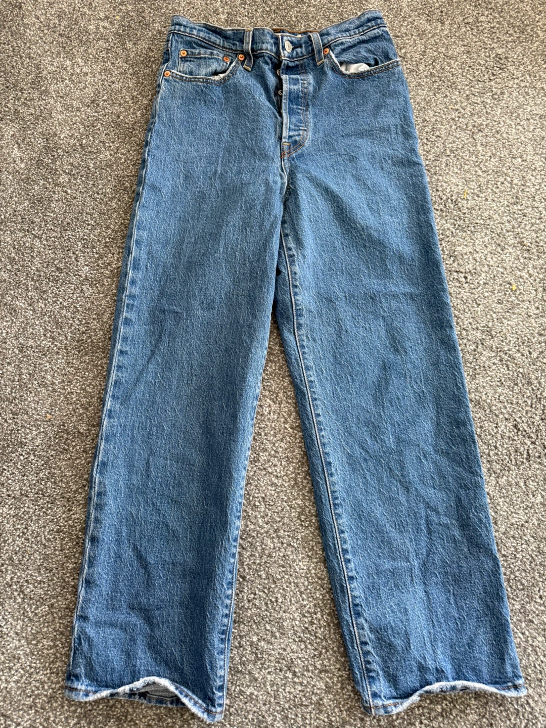 Levi's Ribcage Straight Ankle Jeans Size 28