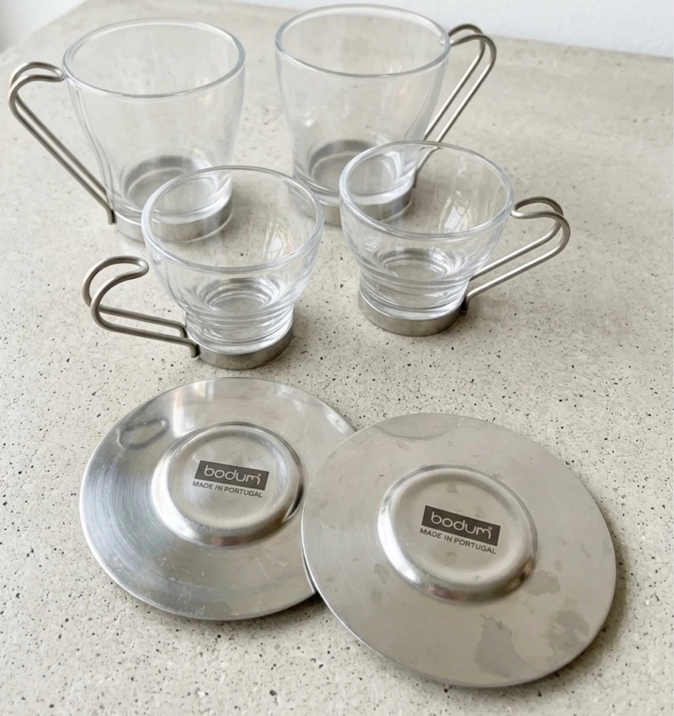 Vintage Espresso Cups with Saucers - photo 3