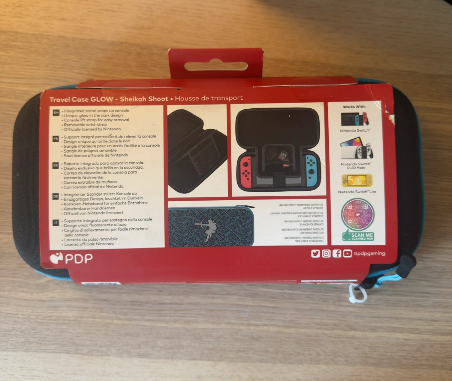 PDP Zelda "The Glow" Travel Case for Nintendo Switch - photo 2