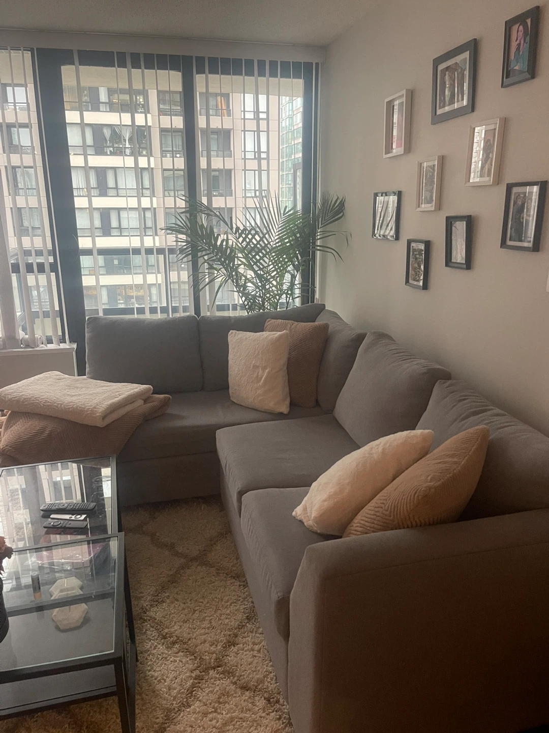 Grey Sectional Sofa