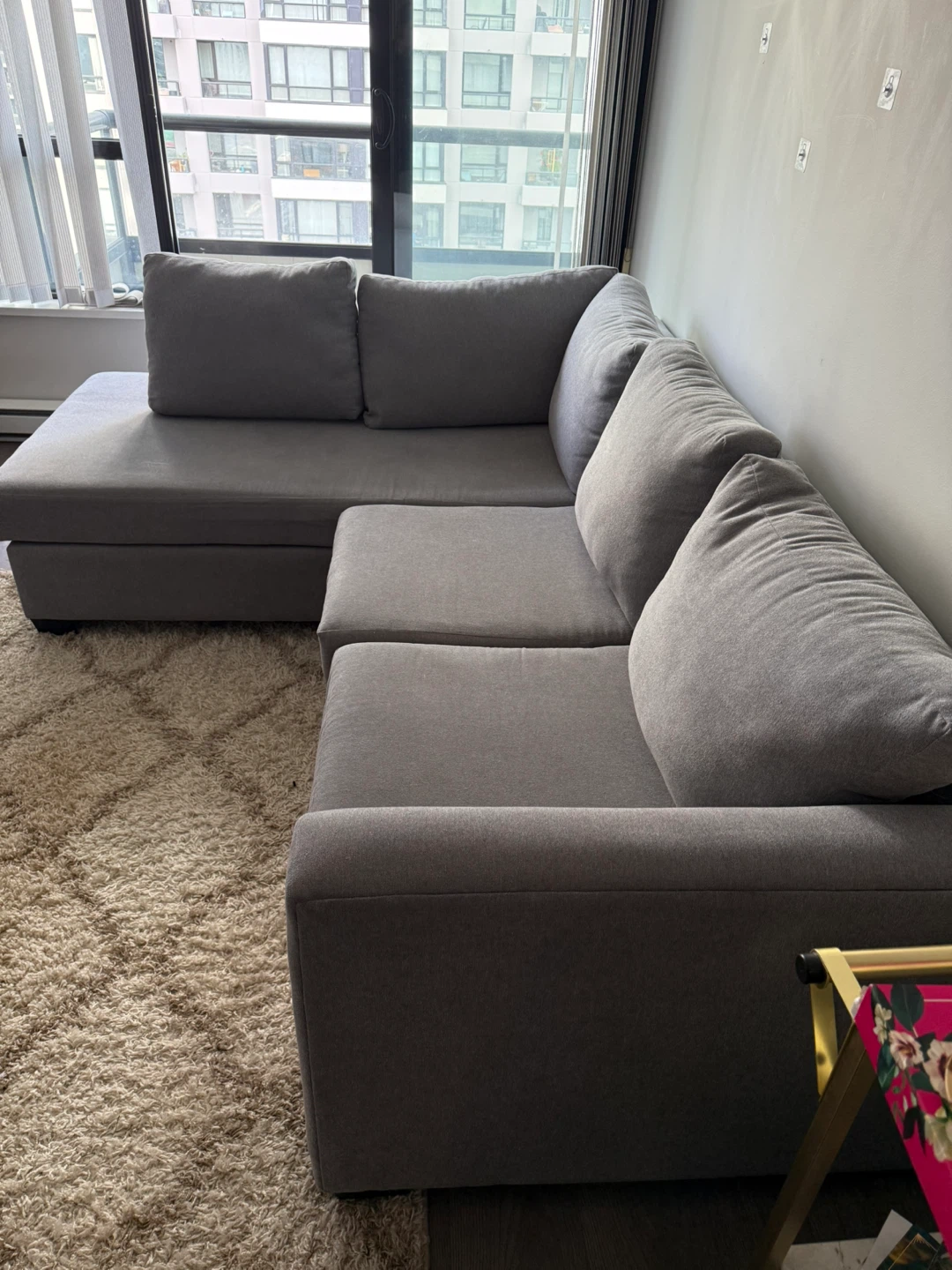 Grey Sectional Sofa - photo 2
